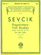 Otakar Ševčík: Preparatory Trill Studies, Op. 7 - Book 1 (noty na housle)