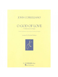John Corigliano: O God Of Love (noty na varhany)