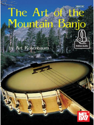 Art Rosenbaum: The Art Of The Mountain Banjo Book (tabulatury na banjo) (+audio)