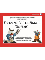 Teaching Little Fingers to Play: Revised Edition 2020 (noty na snadný klavír) (+audio)