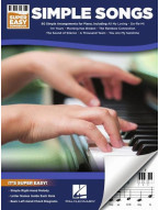 Super Easy Songbook: Simple Songs (noty na super snadný klavír)