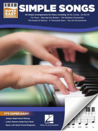 Super Easy Songbook: Simple Songs (noty na super snadný klavír)