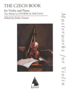 Czech Book: 2 Works by Dvořák & Smetana (noty na housle, klavír)