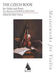 Czech Book: 2 Works by Dvořák & Smetana (noty na housle, klavír)