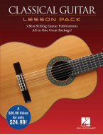 Classical Guitar Lesson Pack - Boxed Set with 4 Publications and 1 DVD (noty na kytaru) (+DVD)