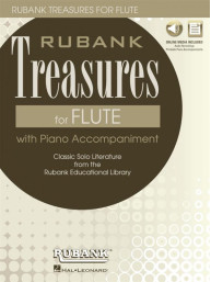 Rubank Treasures for Flute (noty na příčnou flétnu, klavír) (+audio)