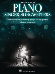 Piano Singer/Songwriters (noty na zpěv, klavír, akordy)