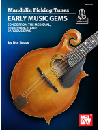 Mandolin Picking Tunes: Early Music Gems (noty, tabulatury na mandolínu) (+audio)