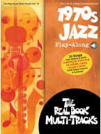 Real Book Multi-Tracks: 1970s Jazz Play-Along (noty na nástroje C, Eb, Bb, basového klíče) (+audio)