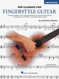 Pop Classics for Fingerstyle Guitar - 2nd Edition (noty na kytaru)