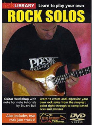 Lick Library: Learn To Play Your Own Rock Guitar Solos (video škola hry na kytaru)