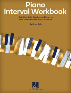 Piano Interval Workbook (noty na klavír)