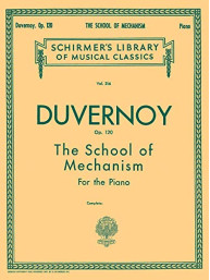 Jean-Baptiste Duvernoy: School of Mechanism, Op. 120 (noty na klavír)