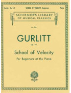 Cornelius Gurlitt: School of Velocity, Op. 141 (noty na klavír)