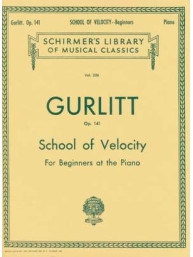 Cornelius Gurlitt: School of Velocity, Op. 141 (noty na klavír)
