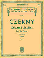 Carl Czerny: Selected Studies For The Piano - Book 1 (noty na klavír)