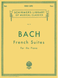 Johann Sebastian Bach: French Suites BWV 812 - 817 (noty na klavír)