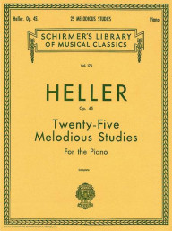 Stephen Heller: 25 Melodious Studies Op.45 - Complete (noty na klavír)