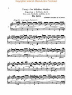 Stephen Heller: 25 Melodious Studies Op.45 - Complete (noty na klavír)