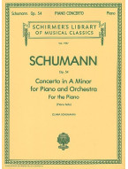 Robert Schumann: Piano Concerto In A Minor Op.54 (noty na klavír)