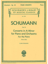 Robert Schumann: Piano Concerto In A Minor Op.54 (noty na klavír)