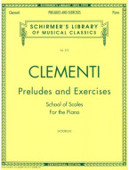 Muzio Clementi: Preludes and Exercises (noty na klavír)