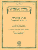 Maurice Ravel: Gaspard De La Nuit (noty na klavír)