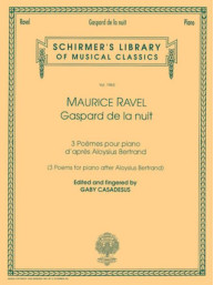 Maurice Ravel: Gaspard De La Nuit (noty na klavír)