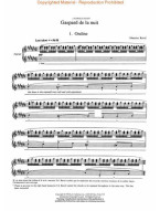Maurice Ravel: Gaspard De La Nuit (noty na klavír)