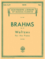 Johannes Brahms: Waltzes Op.39 (noty pro klavír)