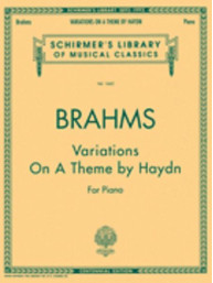 Johannes Brahms: Variations On A Theme By Haydn For Piano (noty na klavír)