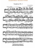 Johannes Brahms: Symphonies (noty na klavír)
