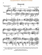 Johannes Brahms: 2 Rhapsodies Op.79 (noty na sólo klavír)