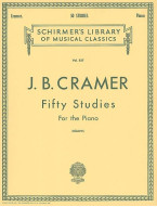 Johann Cramer: 50 Selected Studies (noty na klavír)