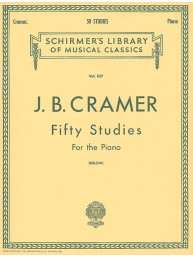 Johann Cramer: 50 Selected Studies (noty na klavír)