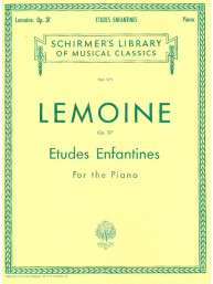 Henry Lemoine: Etudes Enfantines, Op. 37 (noty na klavír)