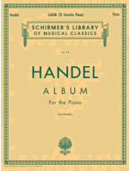 Georg Friedrich Händel: Album (noty na klavír)