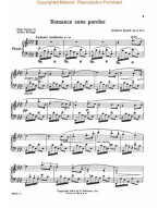 Gabriel Fauré: Album Of Piano Pieces (noty na klavír)