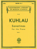 Friedrich Kuhlau: Sonatinas - Book 2 (noty na klavír)