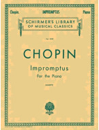 Frédéric Chopin: Impromptus (noty na klavír)