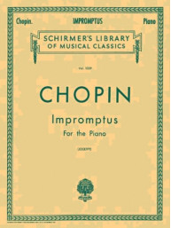 Frédéric Chopin: Impromptus (noty na klavír)