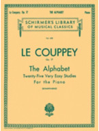 Félix Le Couppey: Alphabet, Op. 17 (noty na klavír)