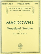 Edward MacDowell: Woodland Sketches Op. 51 (noty na klavír)