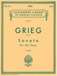 Edvard Grieg: Sonata In E Minor Op.7 (noty na klavír)