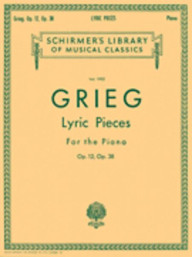 Edvard Grieg: Lyric Pieces Op.12, 38 (noty na klavír)