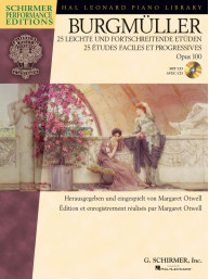 Friedrich Burgmüller: 25 Leichte & Fortschreitende Etüden, Op.100 (noty na klavír)
