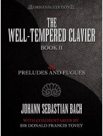 J.S. Bach: Well-Tempered Clavier Book 2 - Preludes & Fugues (noty na klavír)