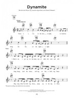 Chart Hits of 2020-2021 - Ukulele (noty, melodická linka, akordy)