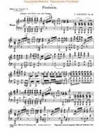 Franz Schubert: Fantasias, Impromptus & Moments Musicaux (noty na klavír)