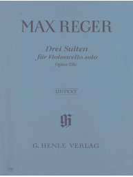 Max Reger: 3 Suites Opus 131c (noty na violoncello)